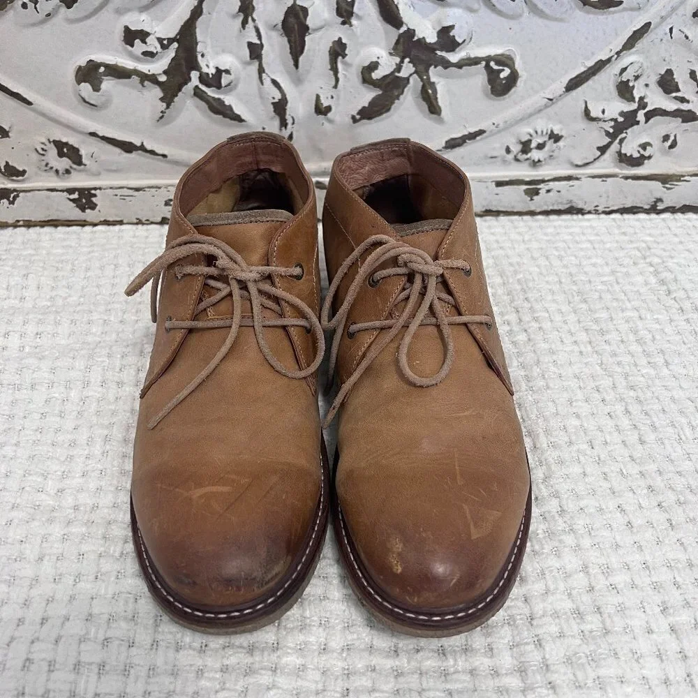 Lucky Brand Men's Leather Up Mason Chukka Bal Man -Made Material boots